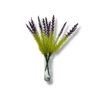 FLOR RAMILLETE LAVANDA VERDE Y LILA TUPIDO TL06-03