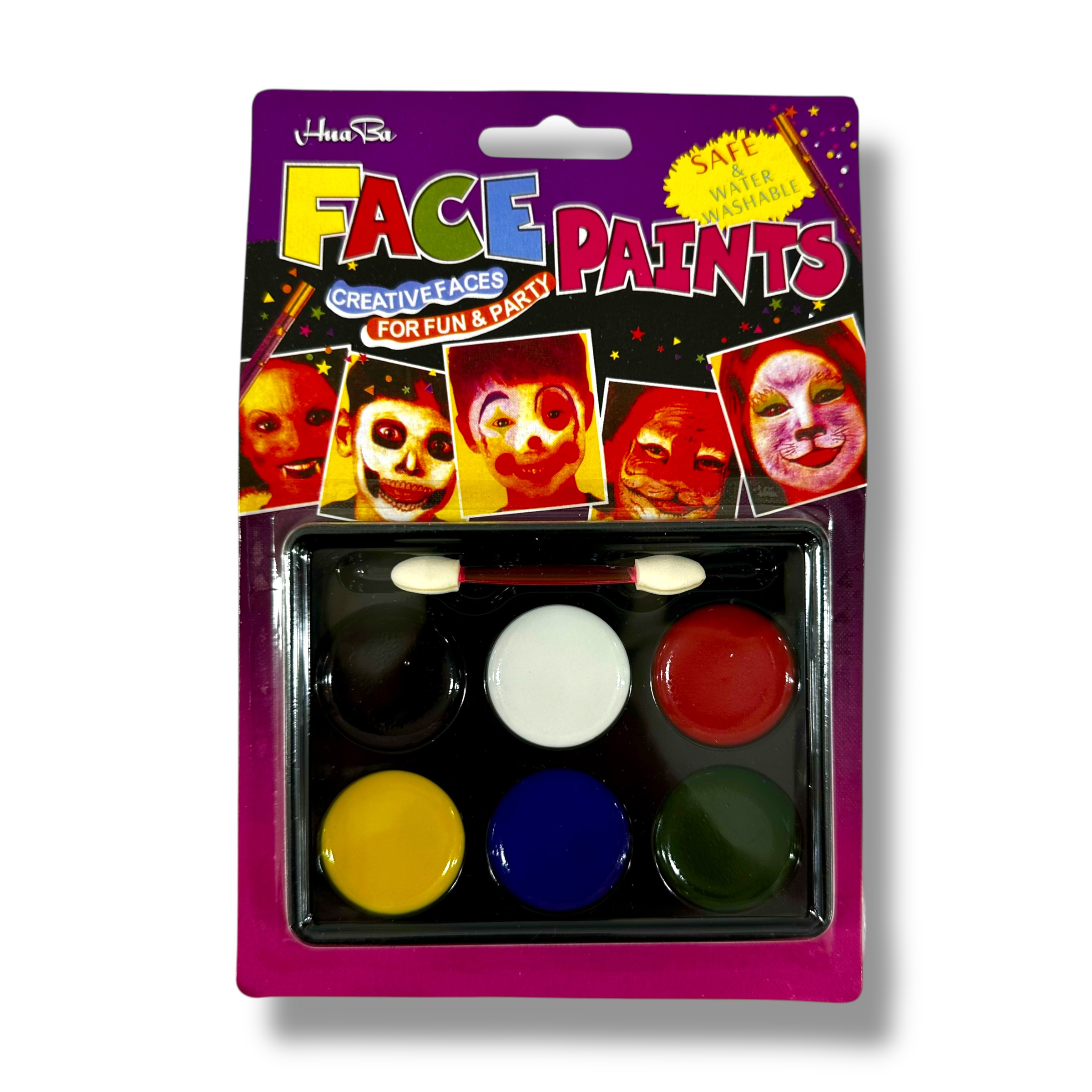 Cotillón Pintura Para Cara X 6