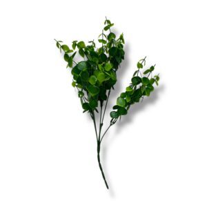 FLOR RAMILLETE HOJA VERDE TIPO EUCALIPTO MJ33-05