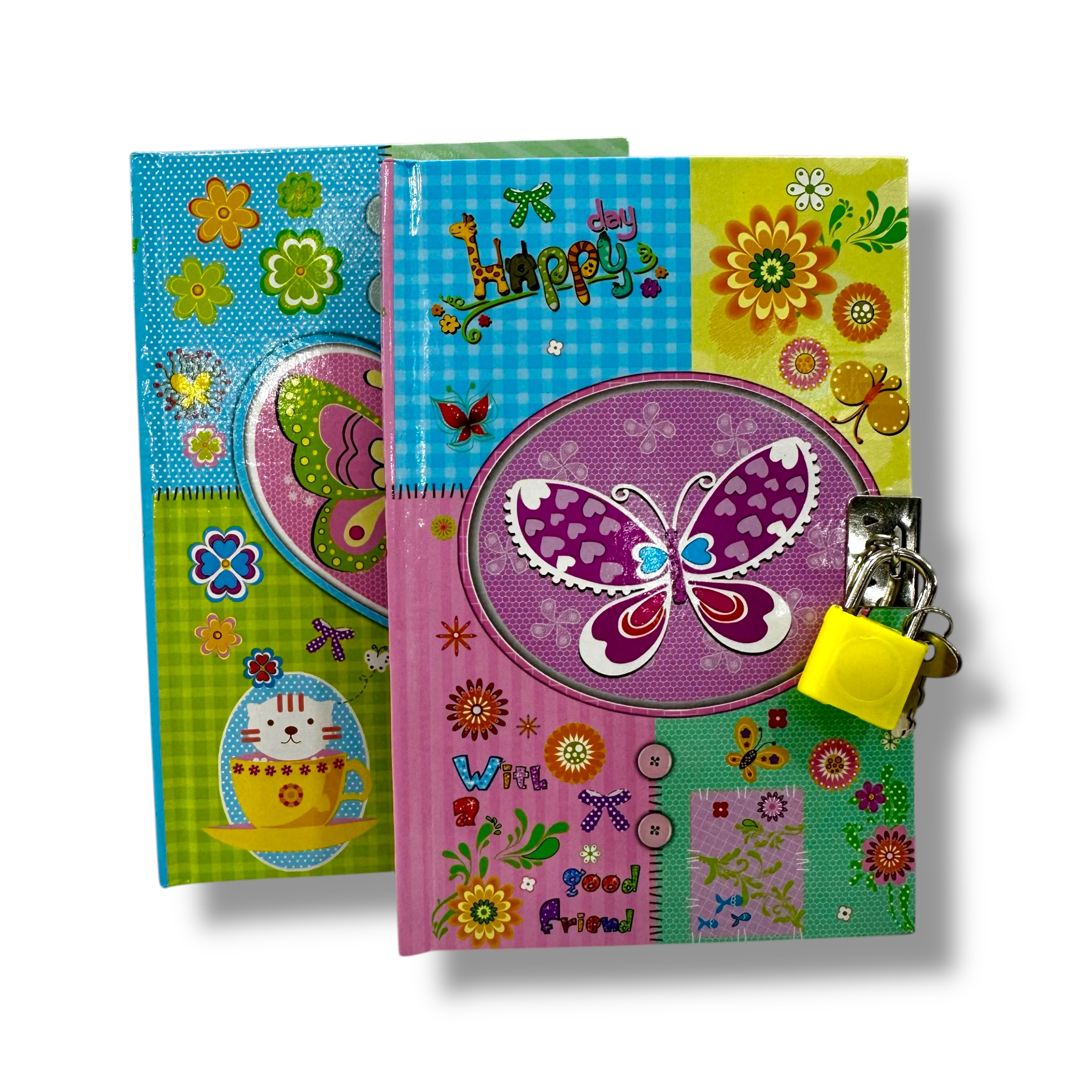 DIARIO INTIMO TAPA DURA CON CANDADO 15*11 MK119-04