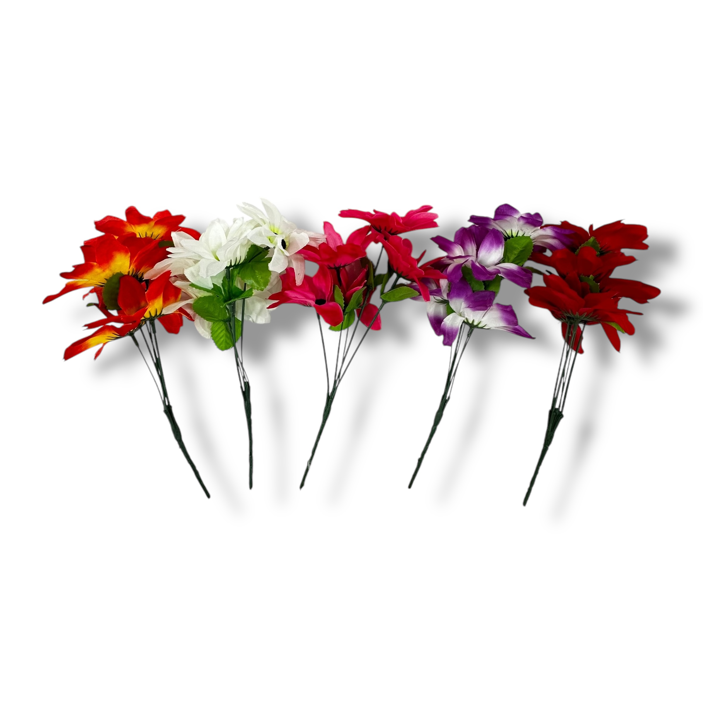 FLOR RAMILLETE X 5 FLORES GRANDES ECONOMICAS TI09-02