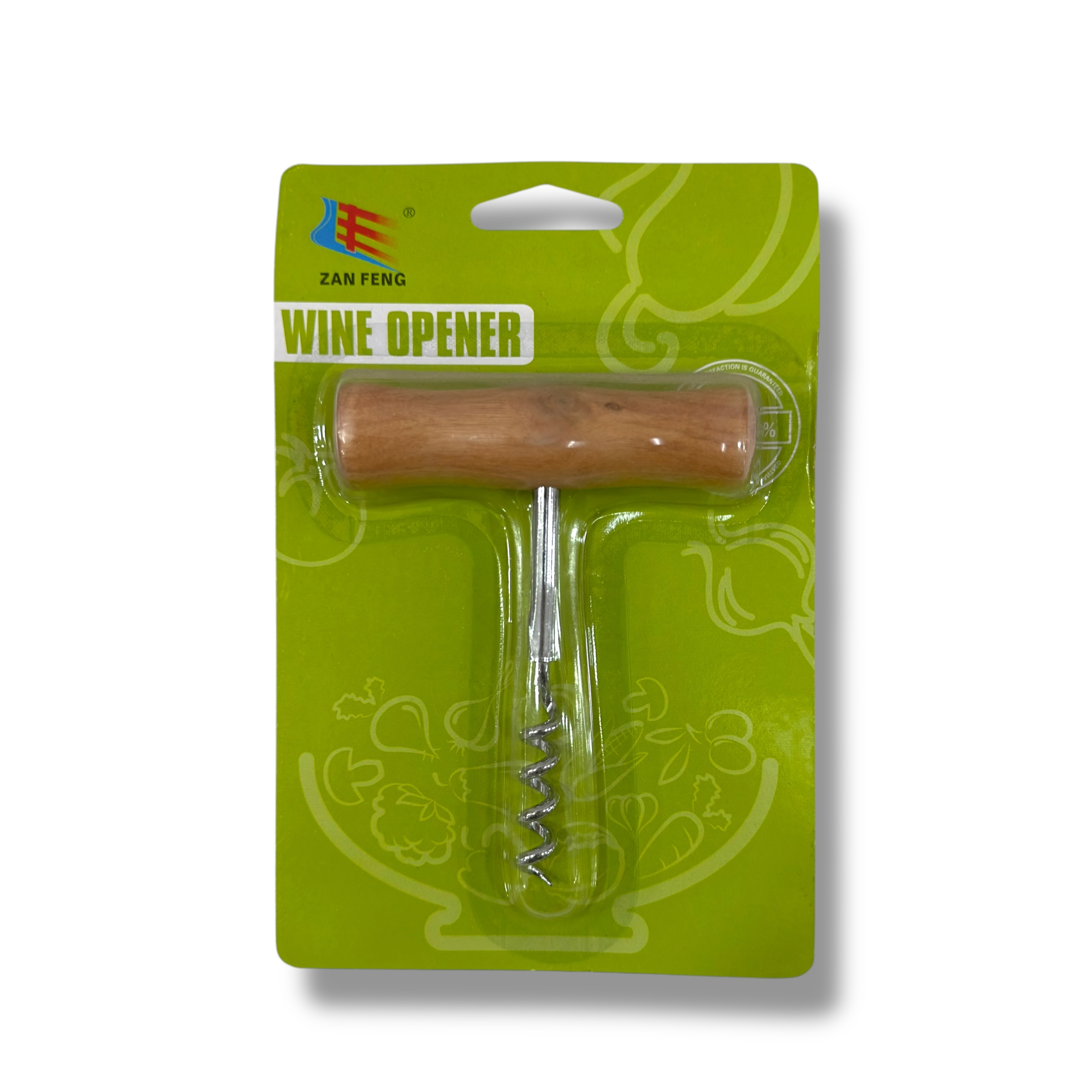 SACA CORCHO METALICO MANGO DE MADERA GT78-14