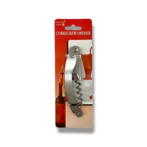 SACA CORCHO CON DESTAPADOR METALICO GT78-02
