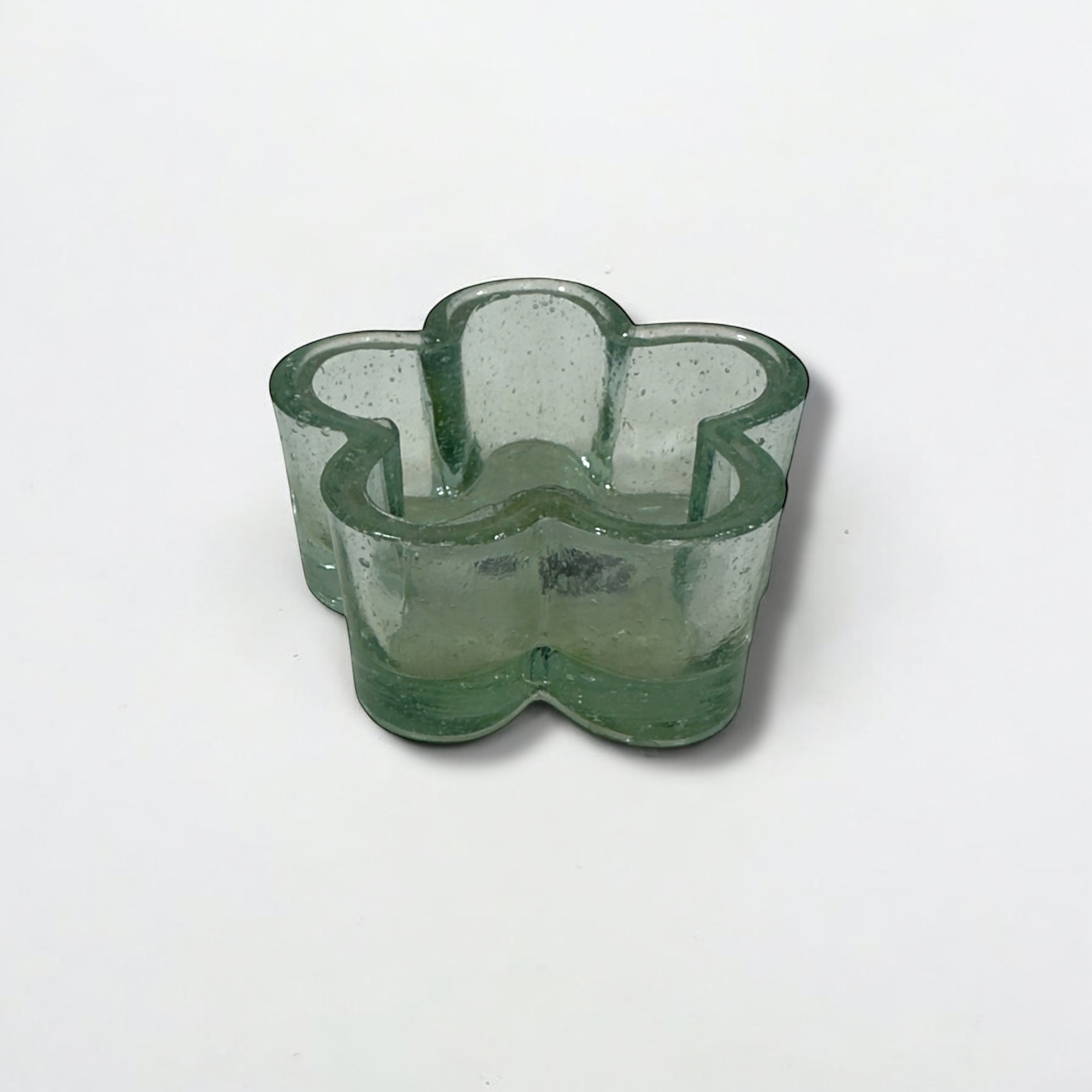 ADORNO DE VIDRIO VELERO REDONDO/ CORAZON/ FLOR