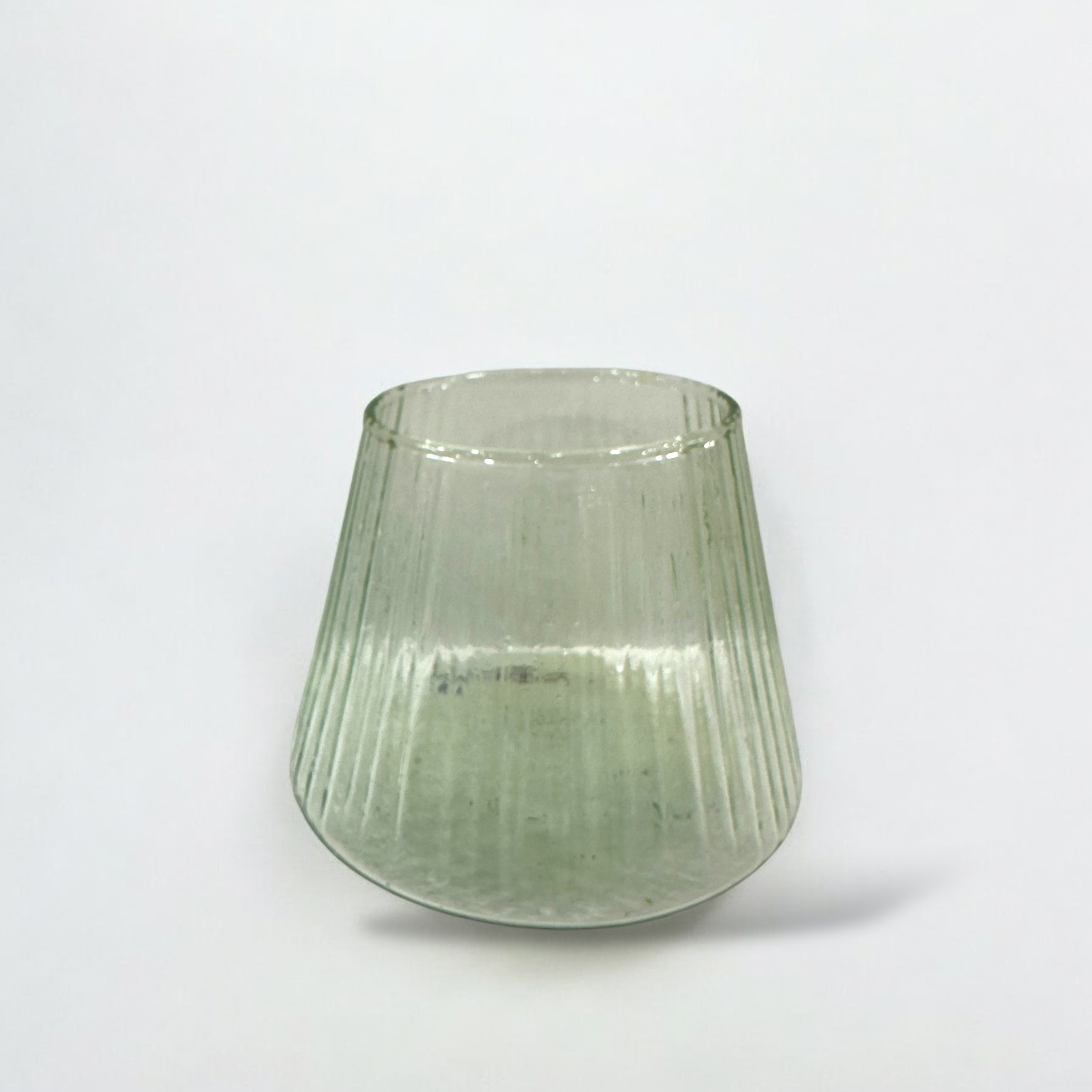 ADORNO VIDR PORTAVELA CONO RALLADO JULIETA