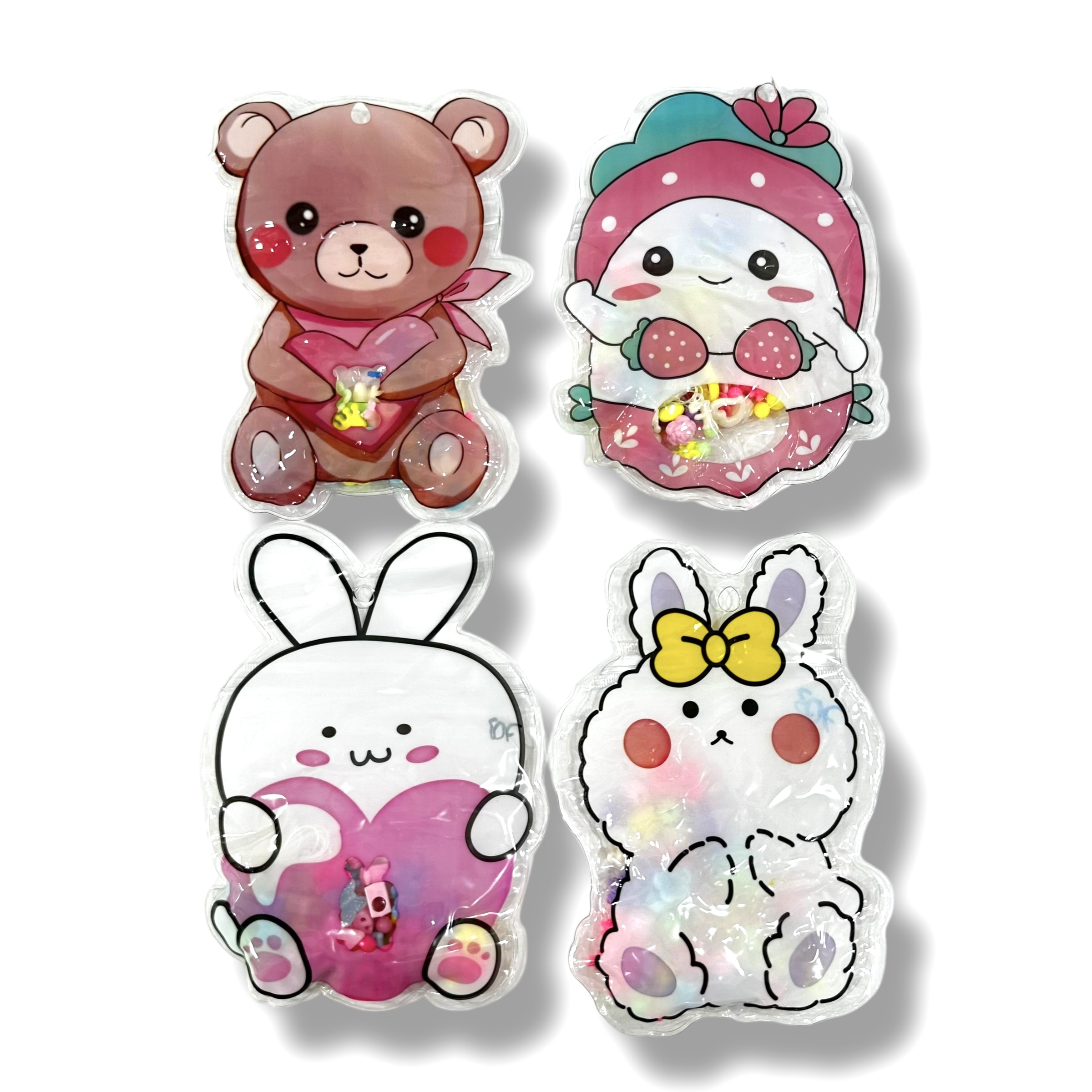 Bij Set Para Armar Biju O Terminal En Sobre Con Formas De Nena Y Animalito