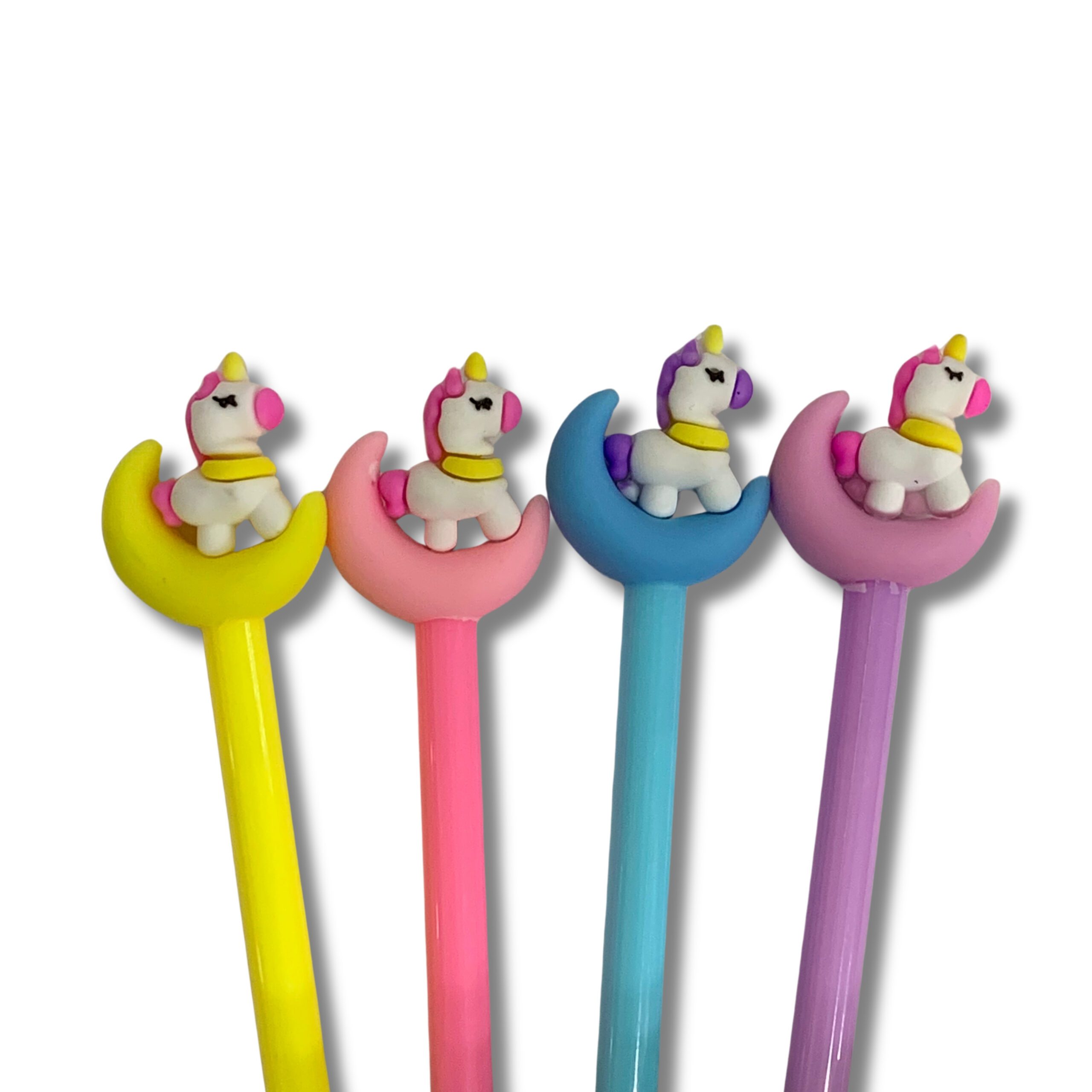 LAPICERA CON APLIQUE DE GOMA PACKING TRANSPARENTE DINO , ASTRONAUTA,BUHO,UNICORNIO MK127-01-02-03-04