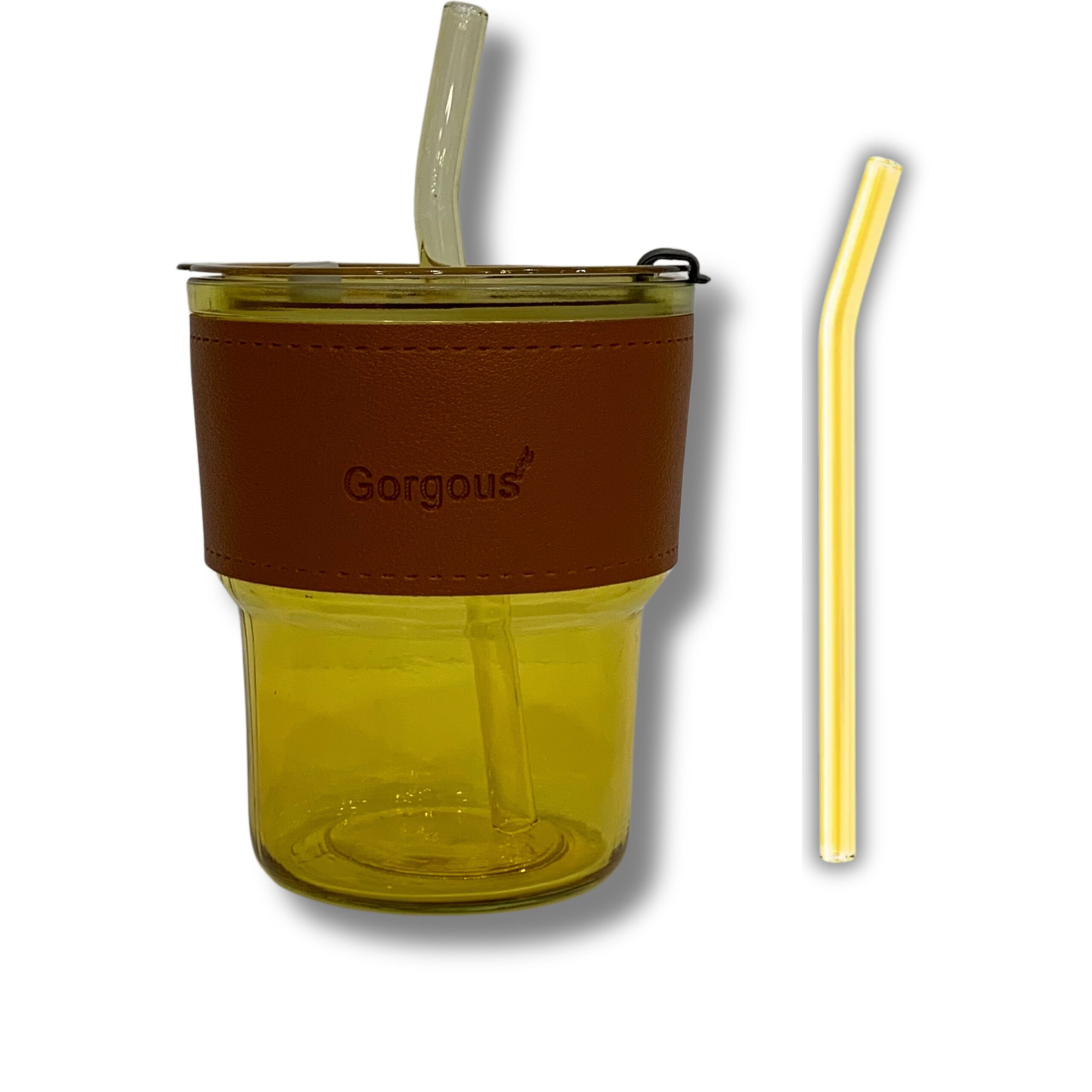 VASO DE VIDRIO CON SORBETE DE VIDRIO MK100-01