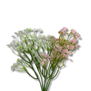 FLOR VARA RAMILLETE TIPO GISOFILA FLORES CHICAS DE COLORES MJ40-04