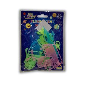 ADORNO DE PARED FLUORECENTE X7 X8 DINOSAURIOS ANIMALES