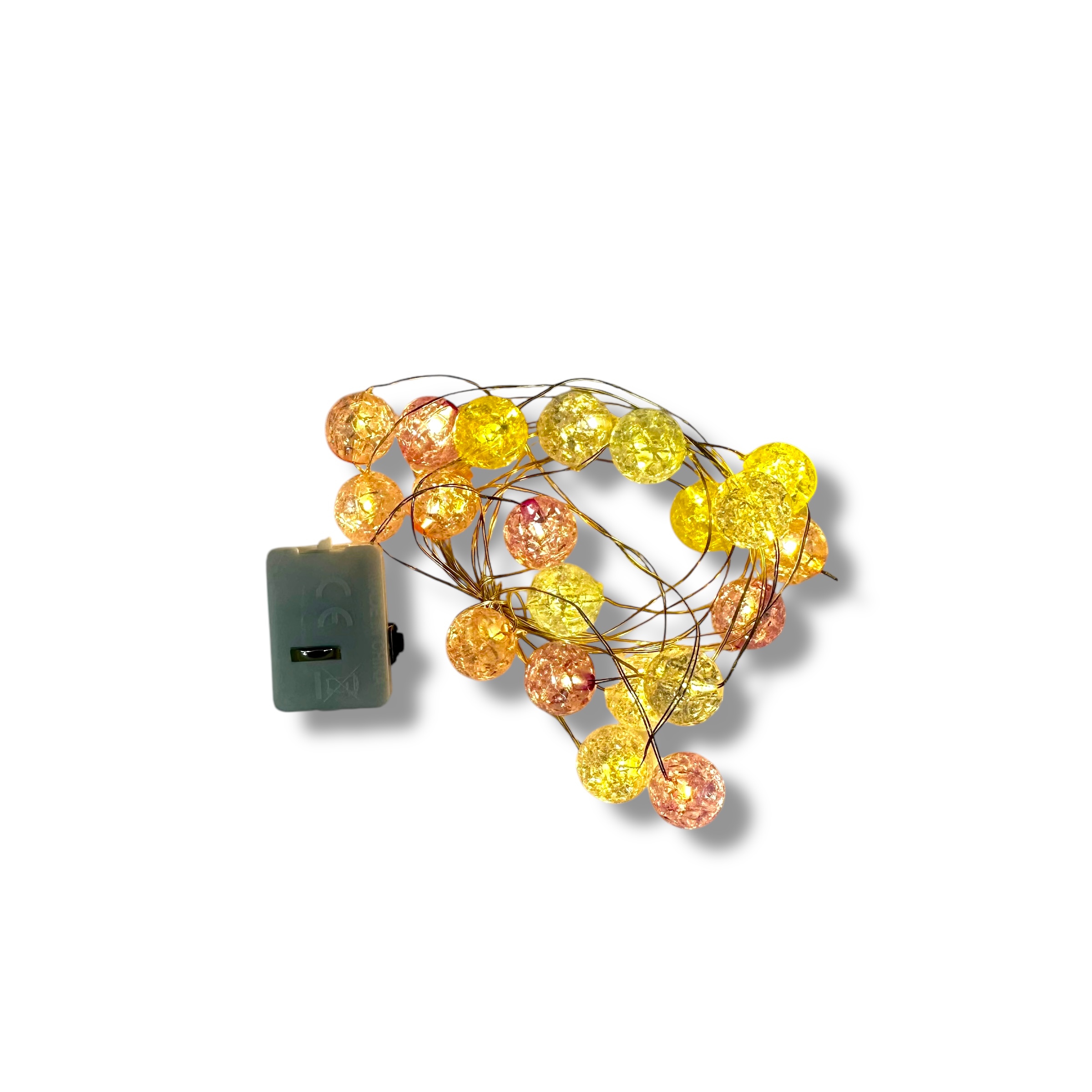 GUIRNALDA TIRA DE LUZ DE 2 MTS CON FORMAS BLANCA Y DE COLOR MK74-04