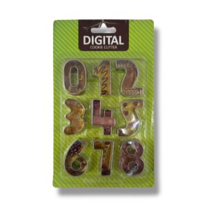 MOLDE METALICO DE NUMEROS PARA TORTAS DIGITAL 6564