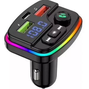 CARGADOR PARA AUTO MULTIPLE C/ACCESORIOS Y BLUETOOTH RAJE