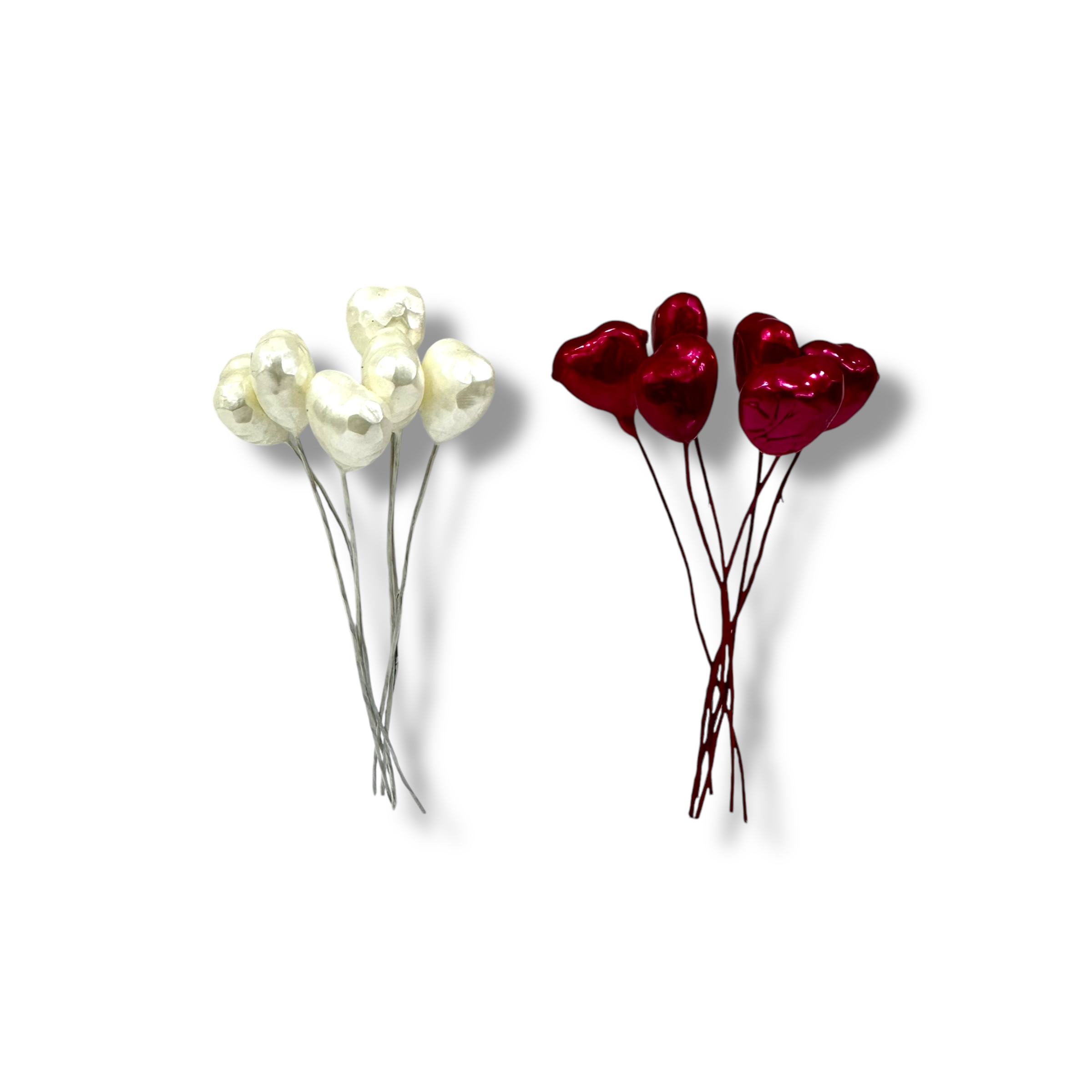 Adorno Para Torta Globos Corazón X 6