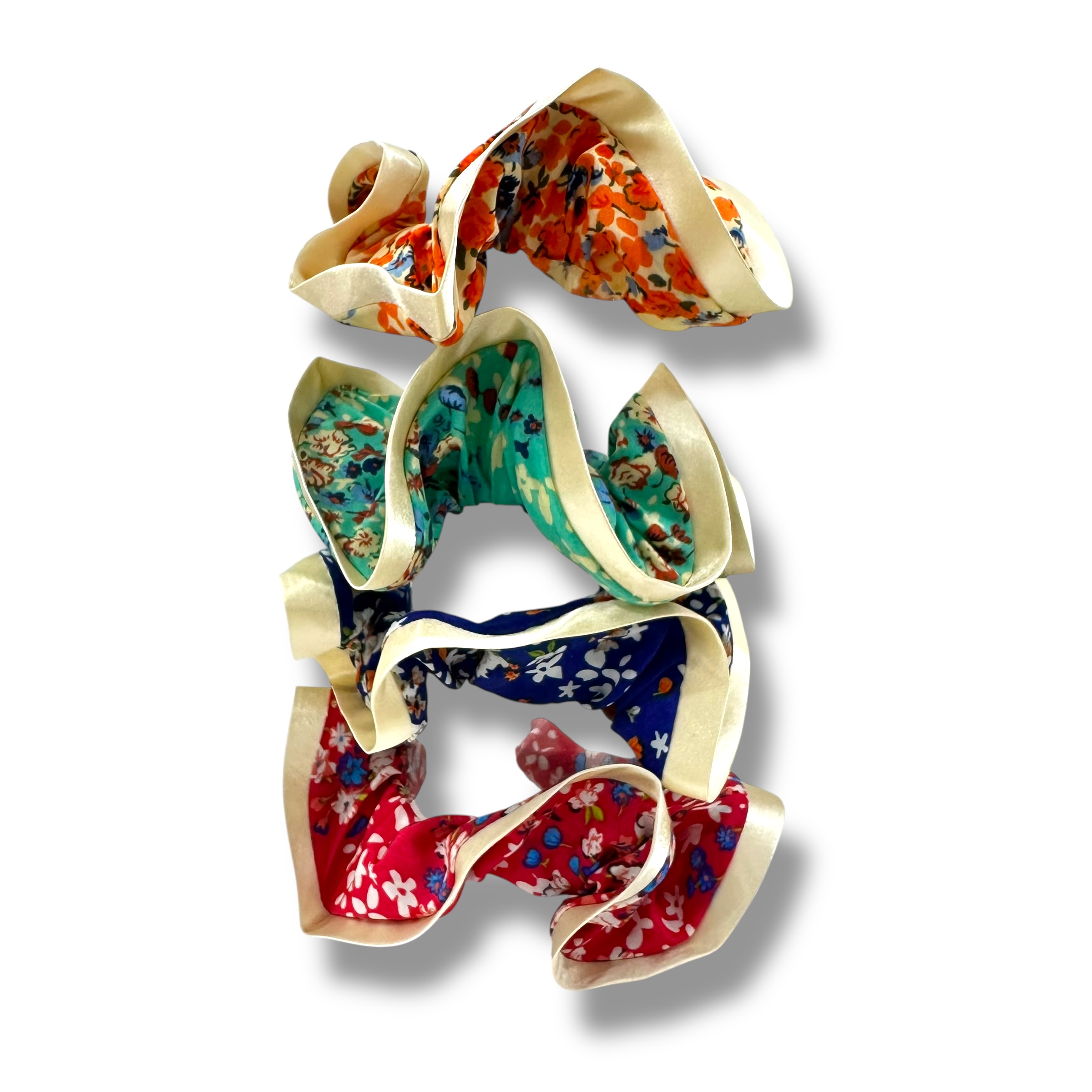 Bij Scunzi Plisado Borde Gasa Grande