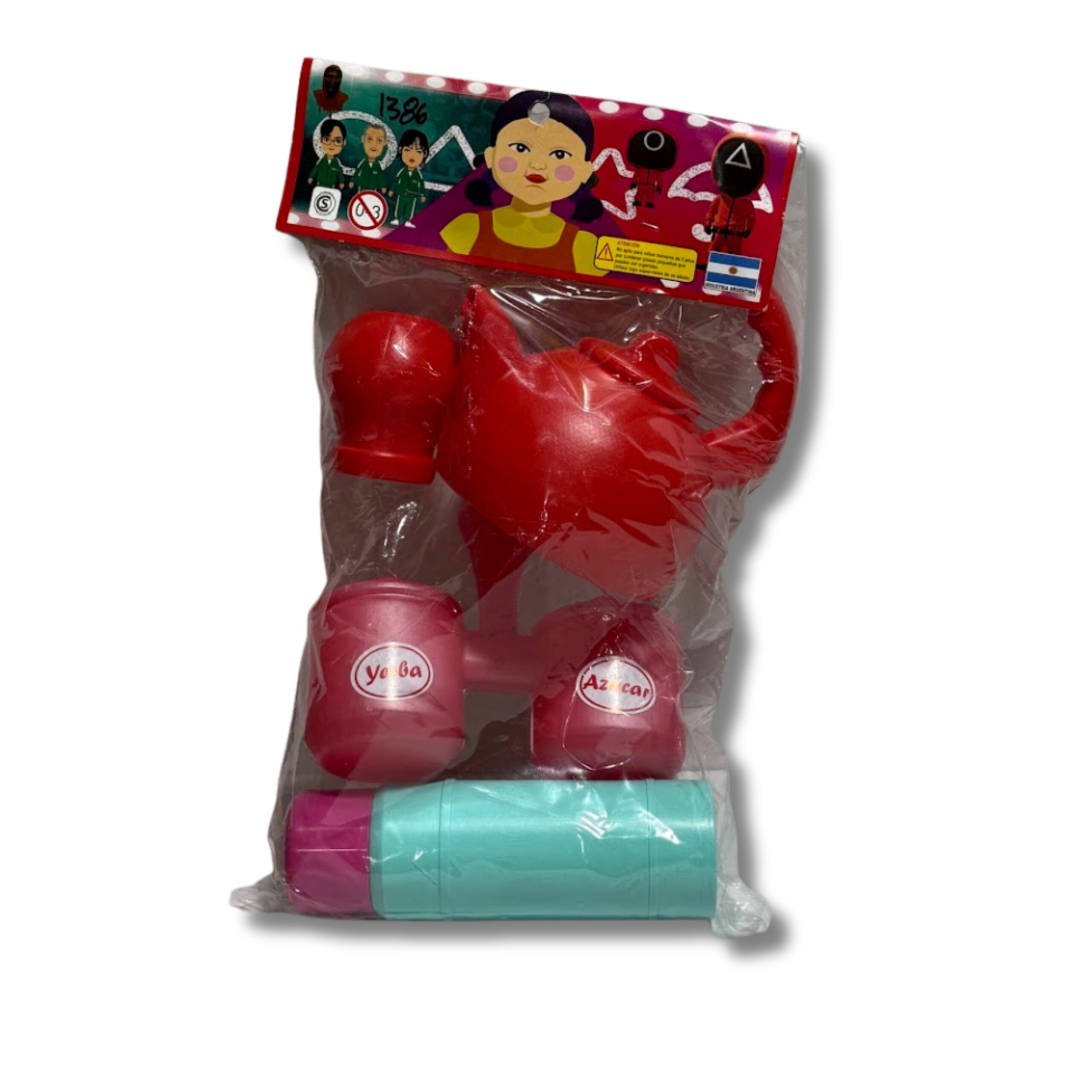 JUEGO DE MATE C/TERMO EN BOLSA A JUGAR BEAPLAST