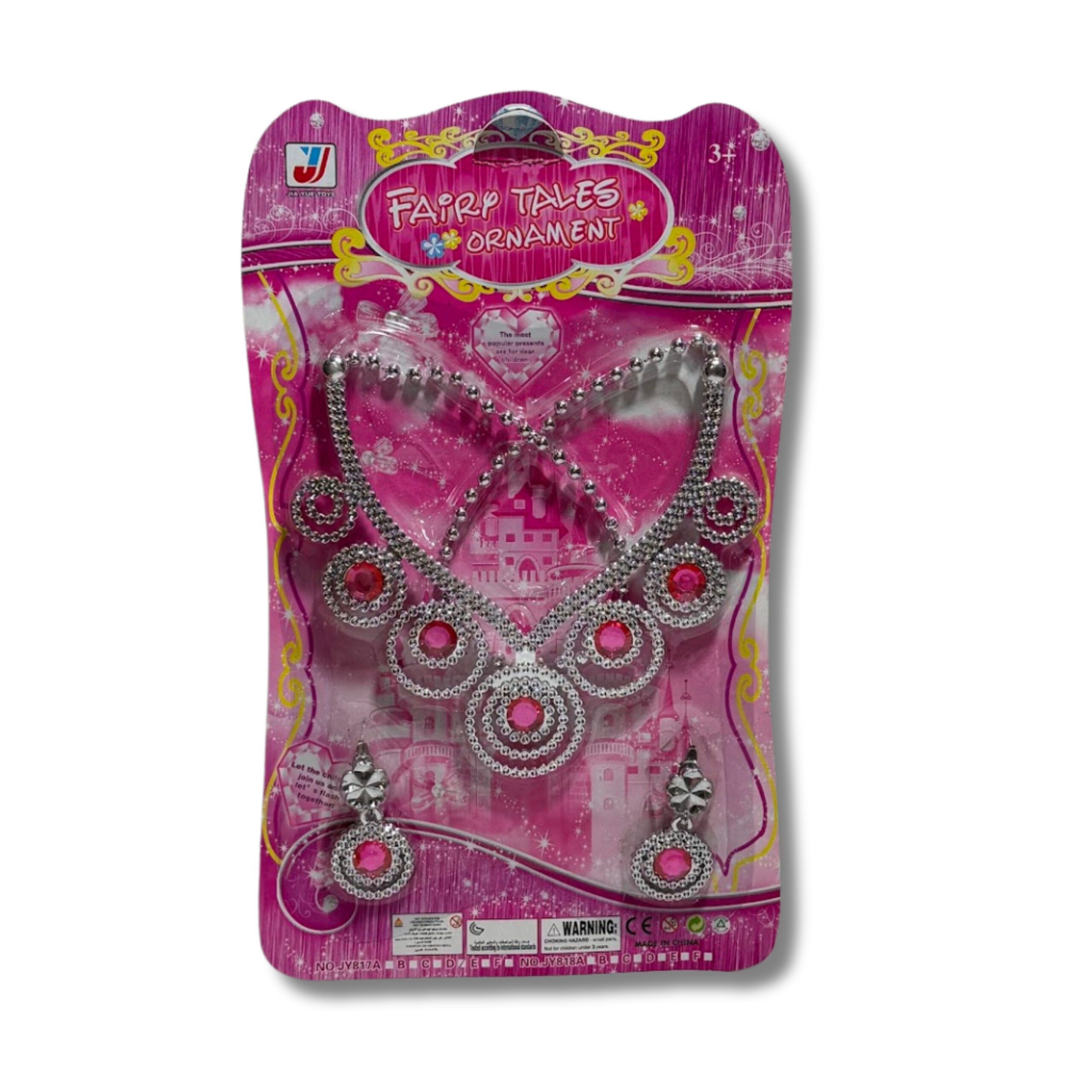 SET DE BIJOUTERY PLATEADO EN BLISTER CHI TF67-04-05