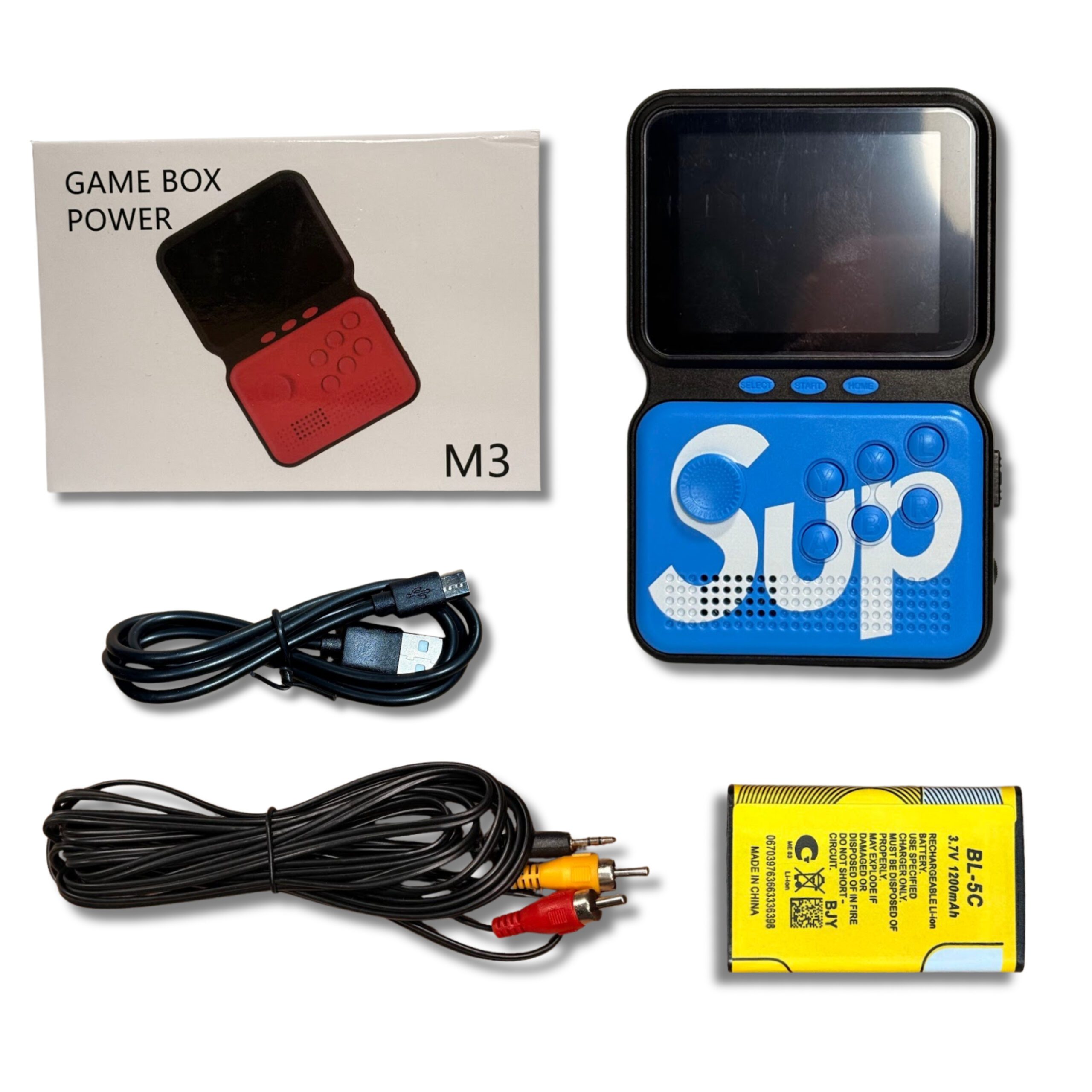 JUEGO CONSOLA DE JUEGO DE MANO M3 SE CONECTA A TV EN CAJA DIE