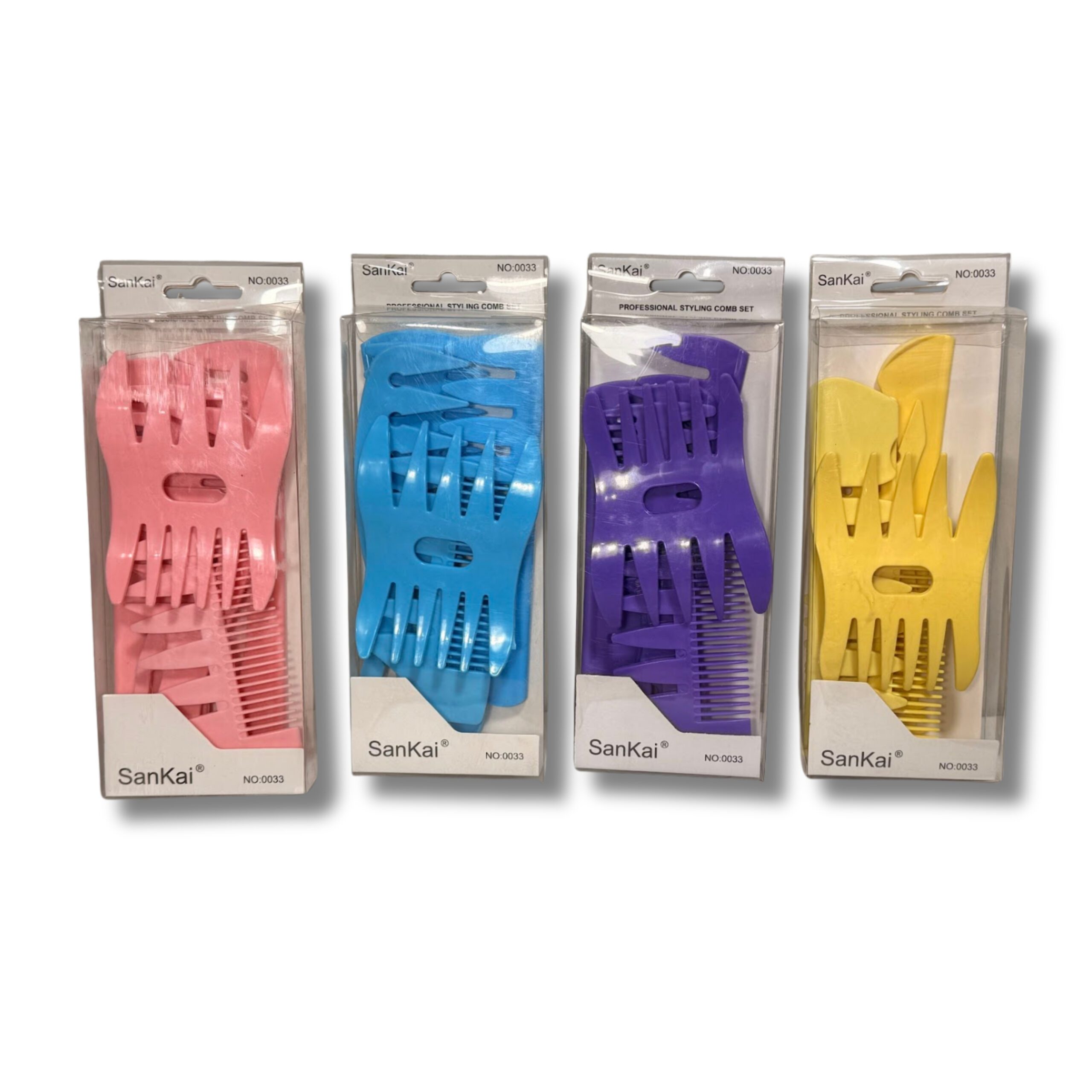 SET DE PEINE DIENTES ABIERTOS X 6 MK115-01 MK115-01/0033