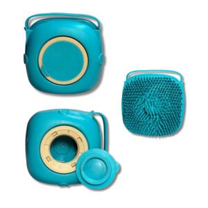 ESPONJA DE BAÑO DE SILICONA C/ RECARGA PARA JABON MK130-03