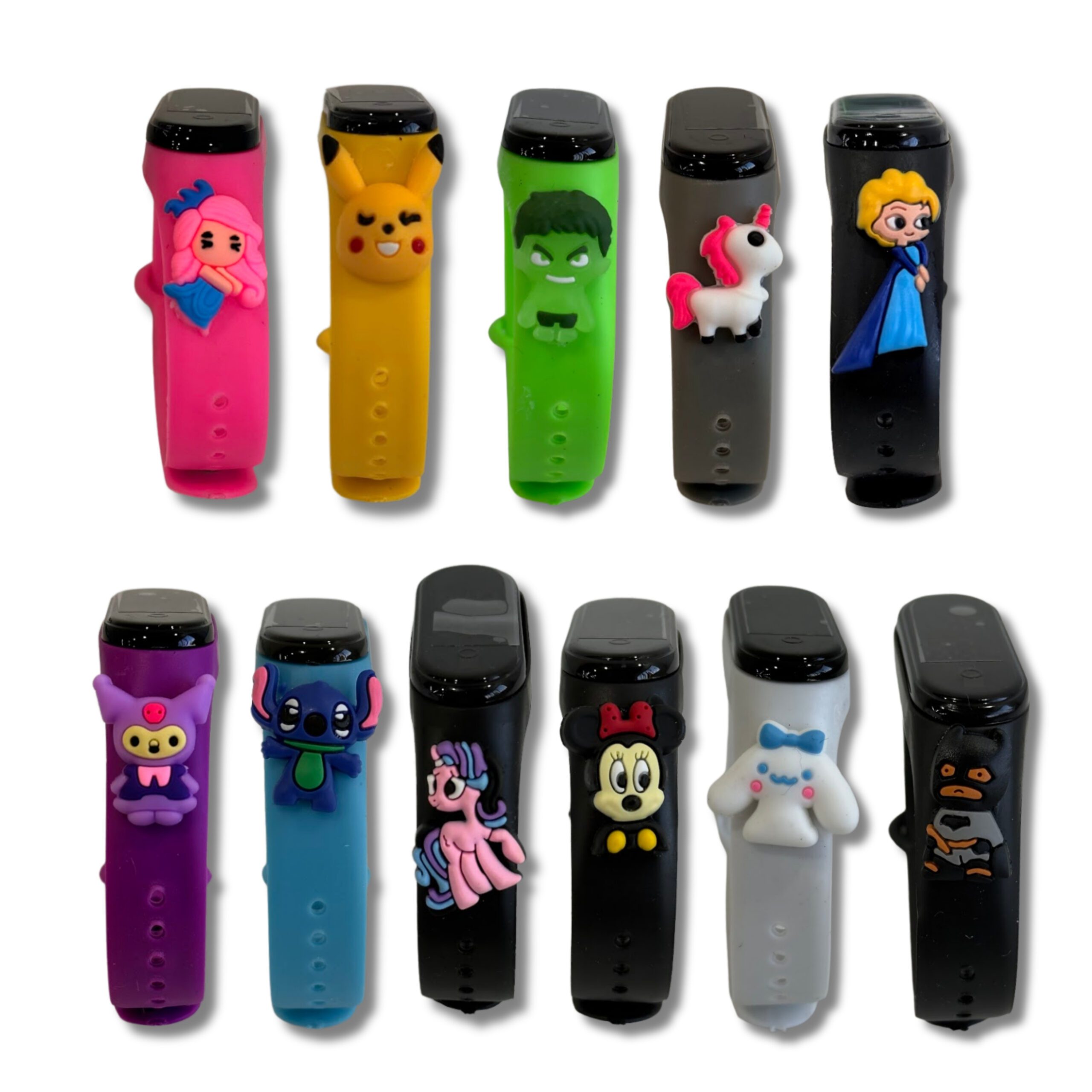 JUEGO RELOJ DE GOMA DIGITAL ALARGADO PERS