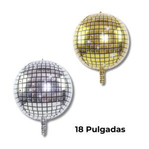 GLOBO REDONDO FOILD BOLA DE BOLICHE 18""
