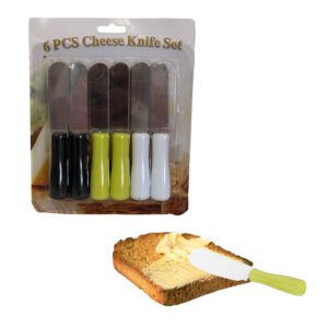SET DE CUCHILLOS X 6 PARA CREMA GT78-14