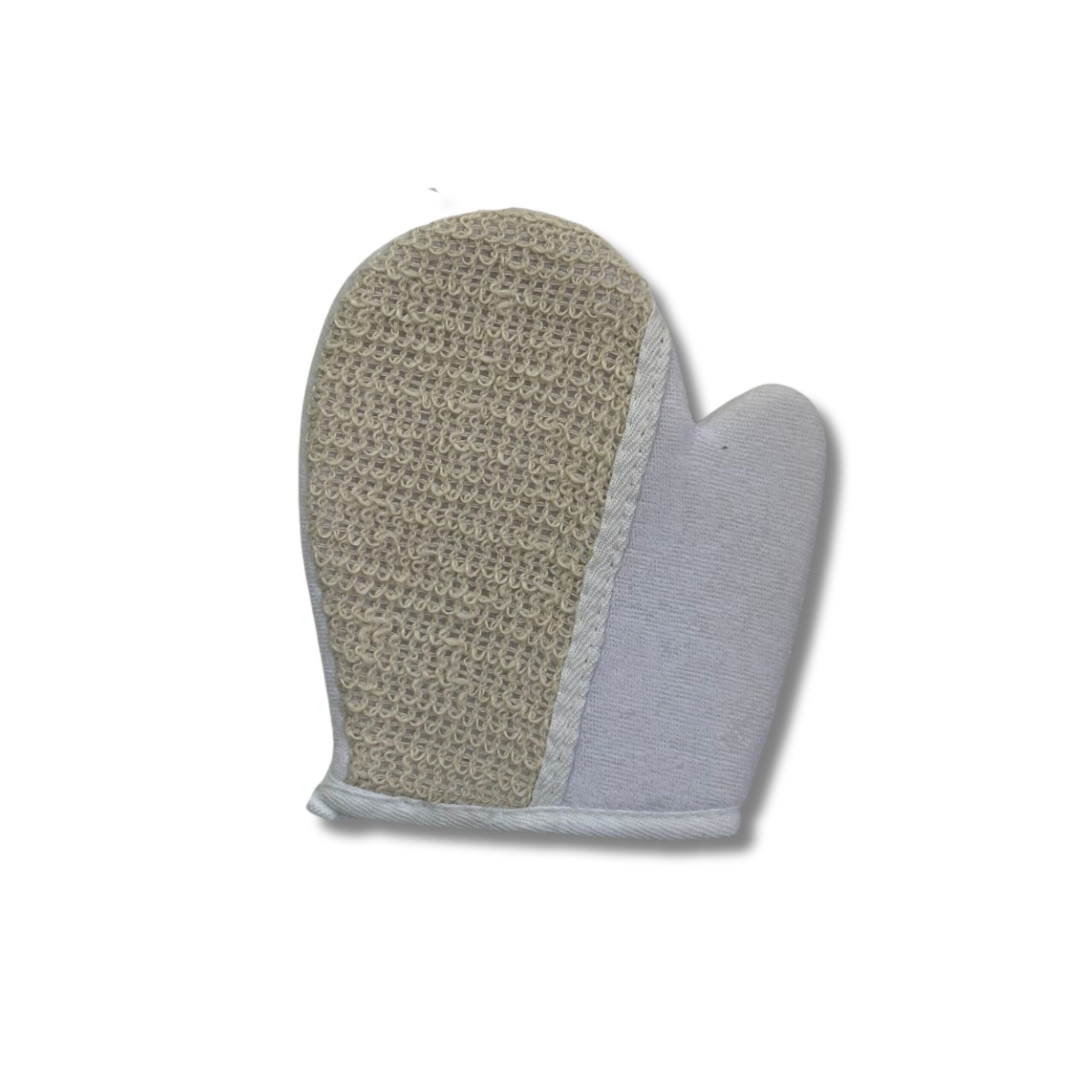 MANOPLA DE BAÑO ESPONJA Y TELA MK140-01