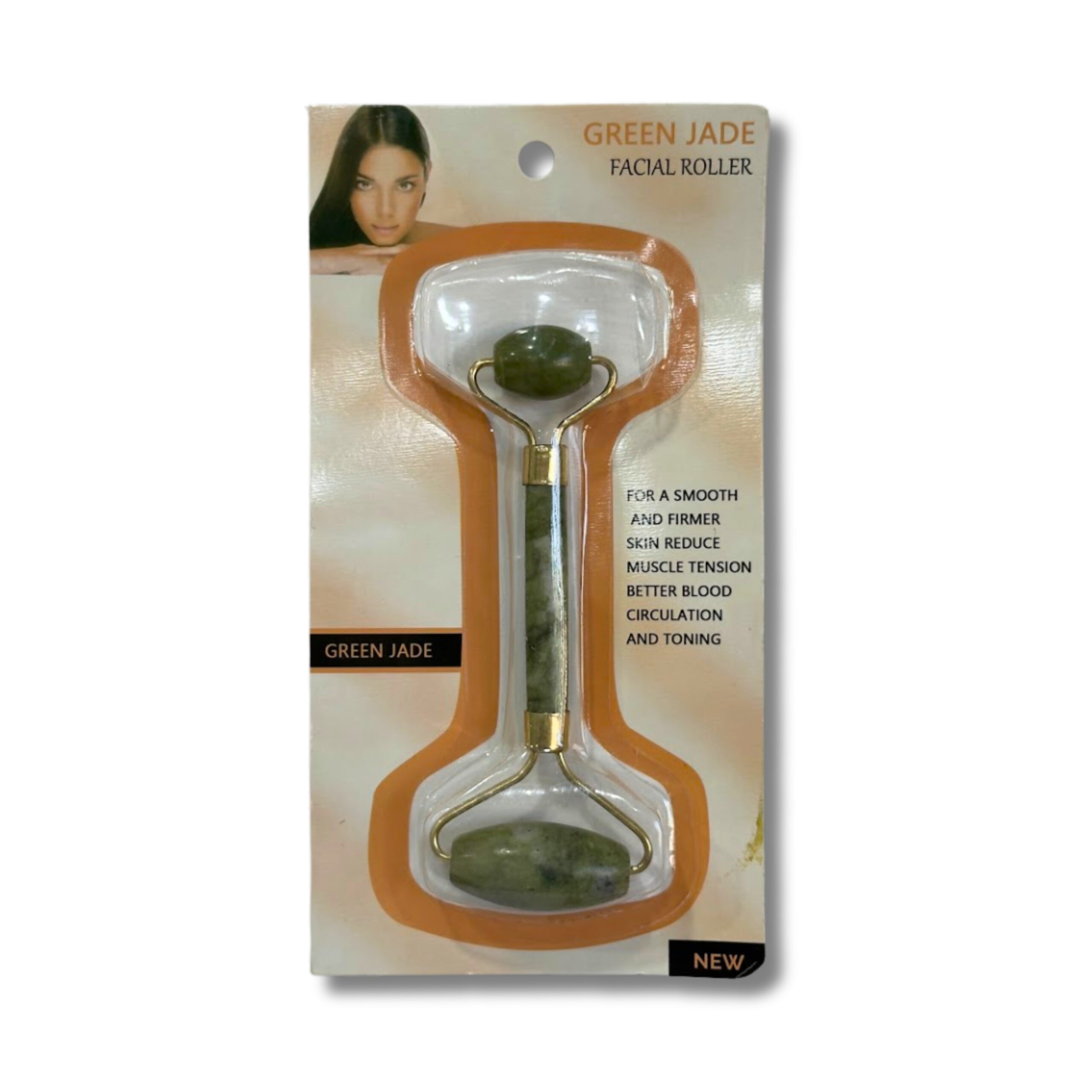 MASAGEADOR DE ROSTRO DOBLE CON PIEDRA EN SET ACRILICO MM137-17