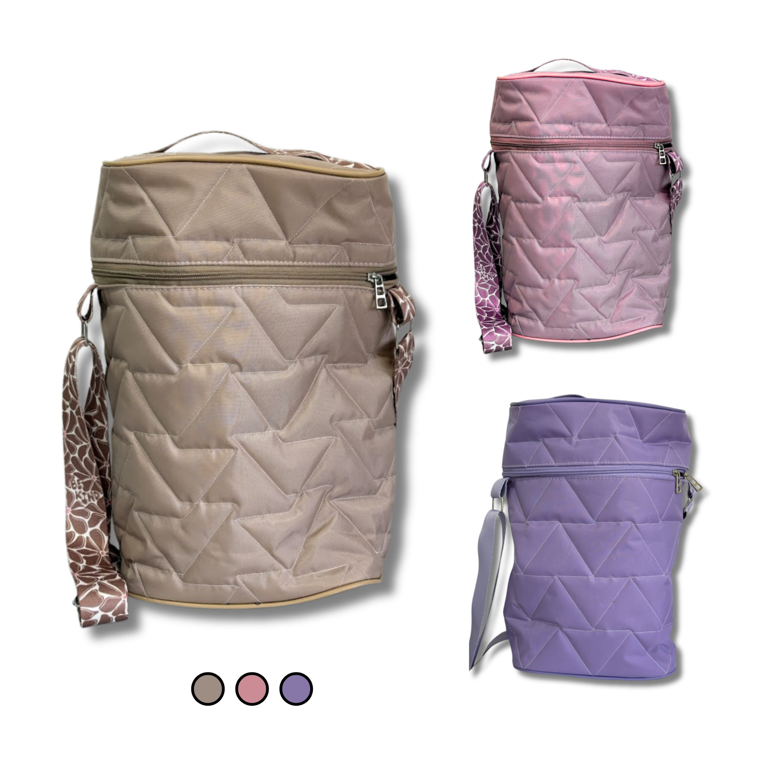 BOLSO MATERO MATELASEADO Y DE GOMA 5715-7715