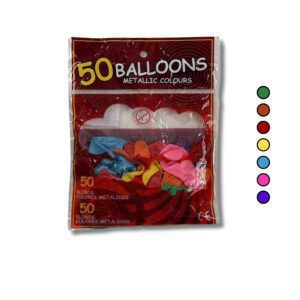 GLOBO 10" X 50 SURTIDO DE COLOR O 1 COLOR MK164-04