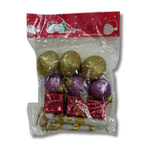 ADORNO NAV SURTIDO X 10 X 12 CAJITAS Y BOLAS TK33-13-15