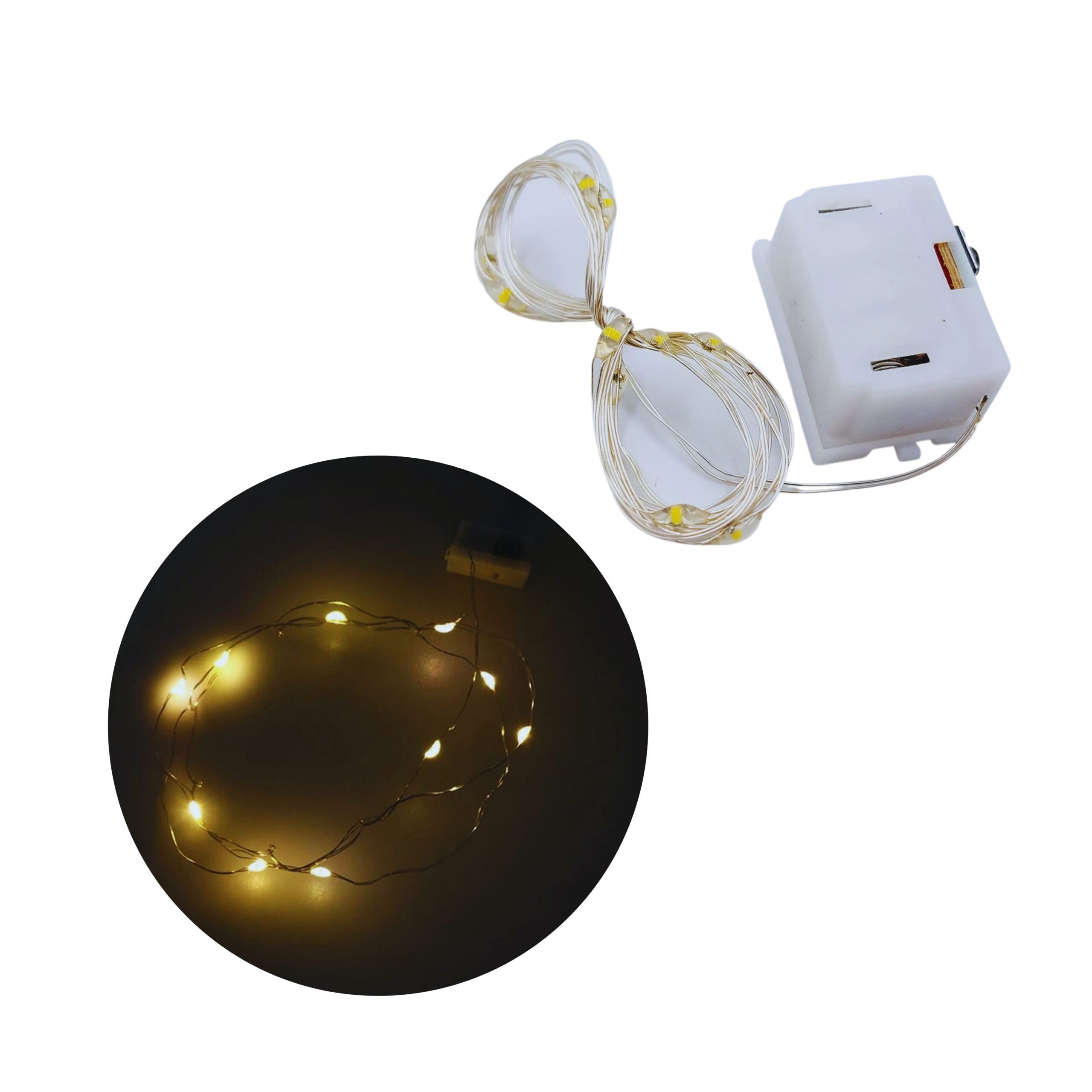 TIRA DE LUZ A PILA DE 1 MTS CALIDA FRIA MULTICOLOR MK79-01 mm114-02