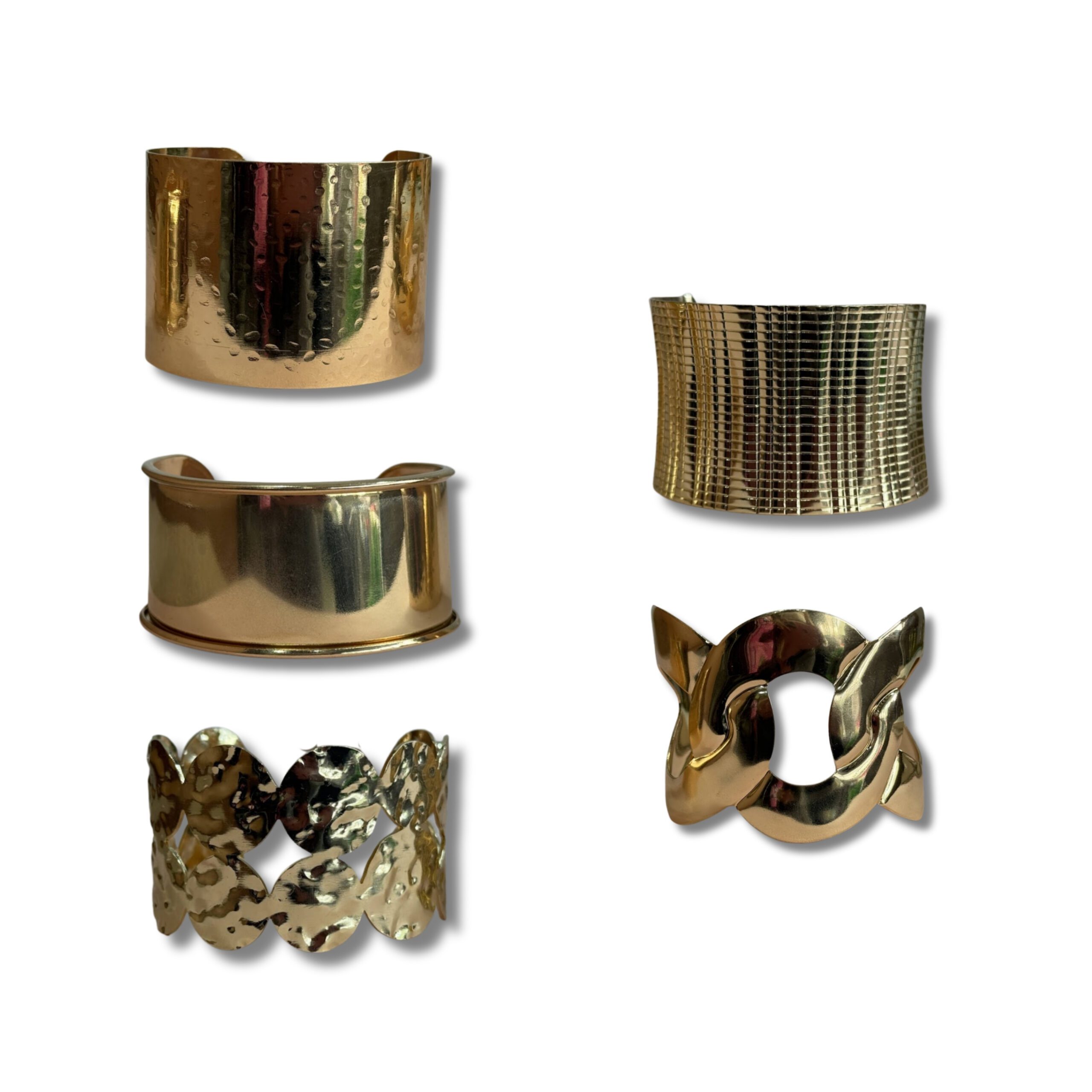 BIJ PULSERA BRAZALETE ANCHO MACIZO SIN BORDE MK64-02