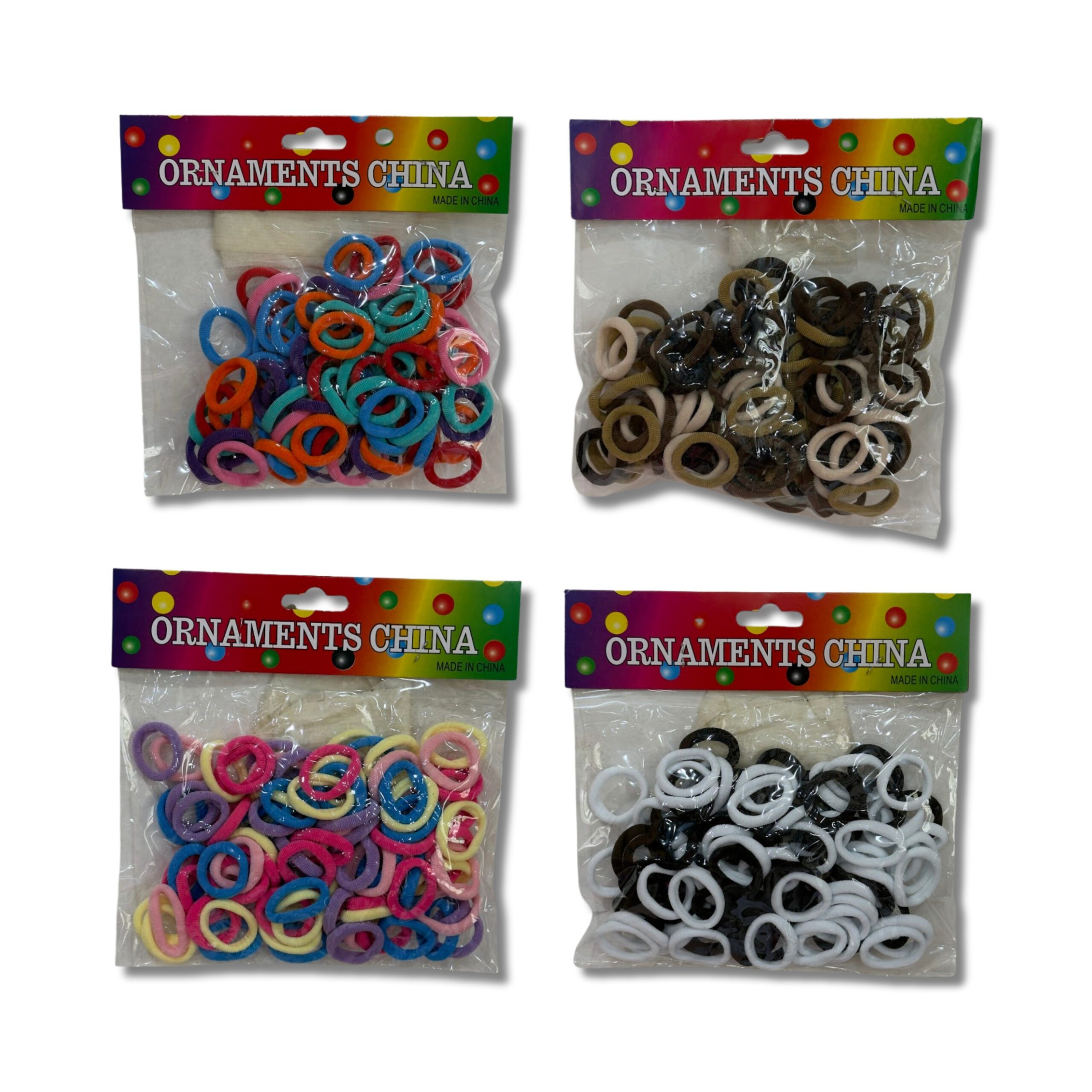 BIJ COLIN X 100 MINI DE 2 CM  DE COLORES CHI MD09-02