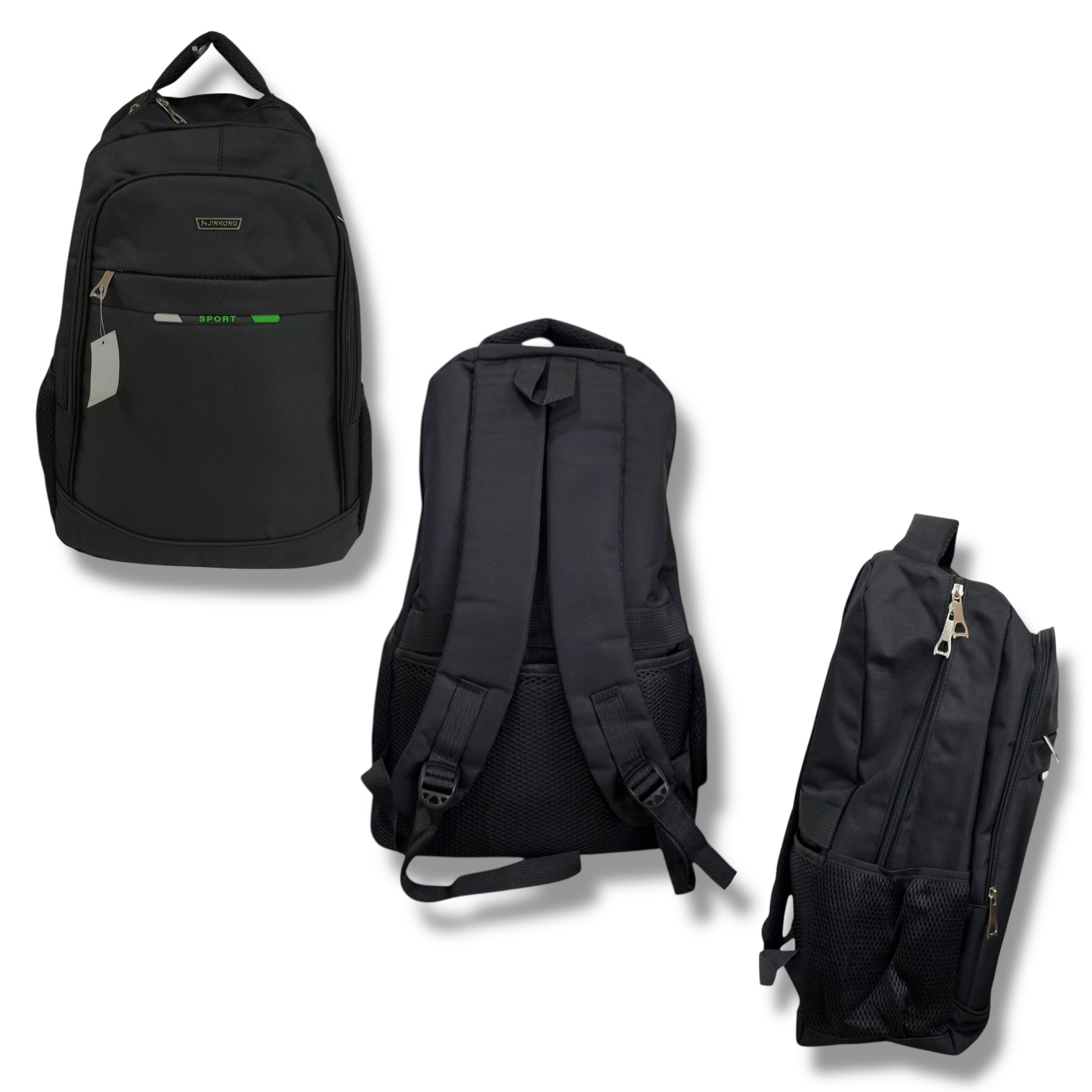 MOCHILA DE ESPALDA 49*36*14 2 CIERRES ADELANTE , BOLSILLO GRANDE AL FRENTE GA23-03