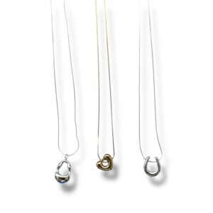 COLLAR DE ACERO INOXIDABLE CON DIJE DIFERENTES CADENAS MM56-02 Y 02A
