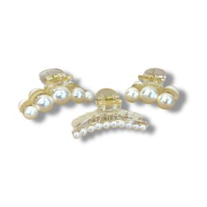 BIJ BROCHE DE PELO PIRANA ALARGADO DE PERLAS DIF TAMAÑOS 3 MODELOS  MM70-01 MM70-04- MM70-05