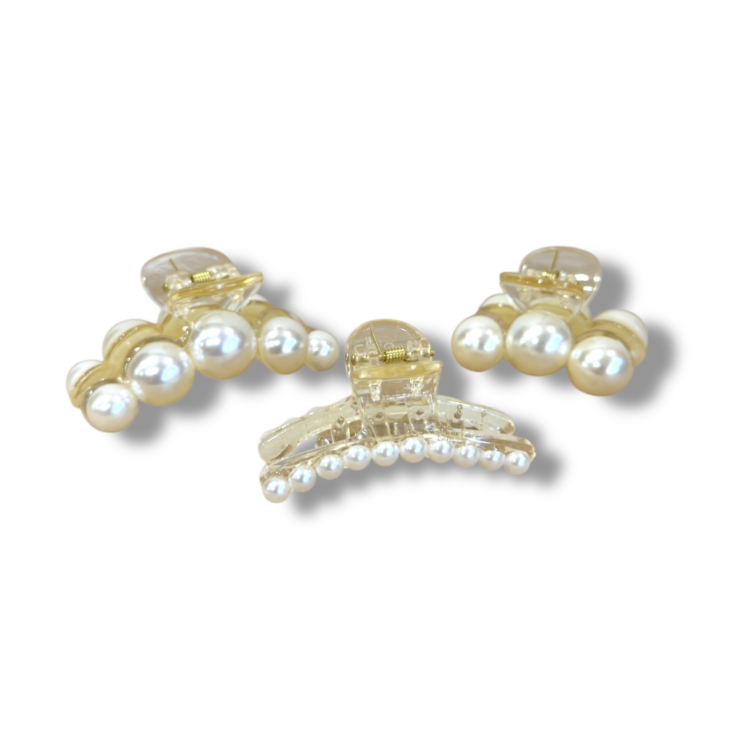 BIJ BROCHE DE PELO PIRANA ALARGADO DE PERLAS DIF TAMAÑOS 3 MODELOS  MM70-01 MM70-04- MM70-05