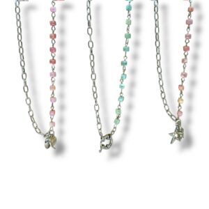 BIJ COLLAR CADENA MITAD CADENA MITAD PERLA CON DIJE MM50-01