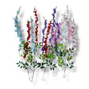 FLOR GLISINA EN RAMO COLGANTE MM155-09 DIFERENTES COLORES 90 CM