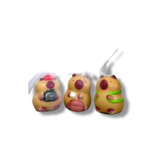 CAPIBARA SOFT TIPO SKUISHI EN BOLSA DE RED MEDIANO MM98-01