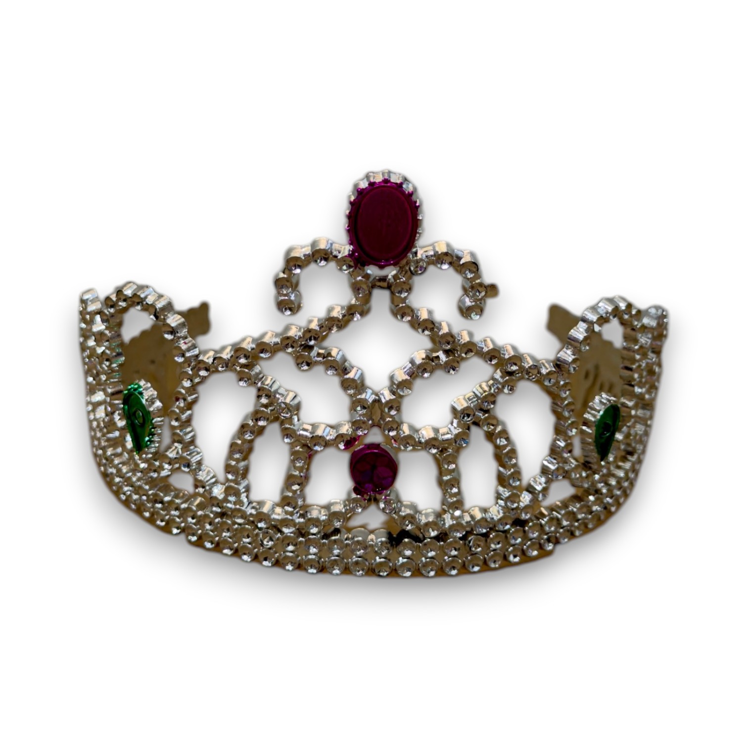 COTILLON CORONA DE NINO PLATEADA SIMPLE CHI 2093-02