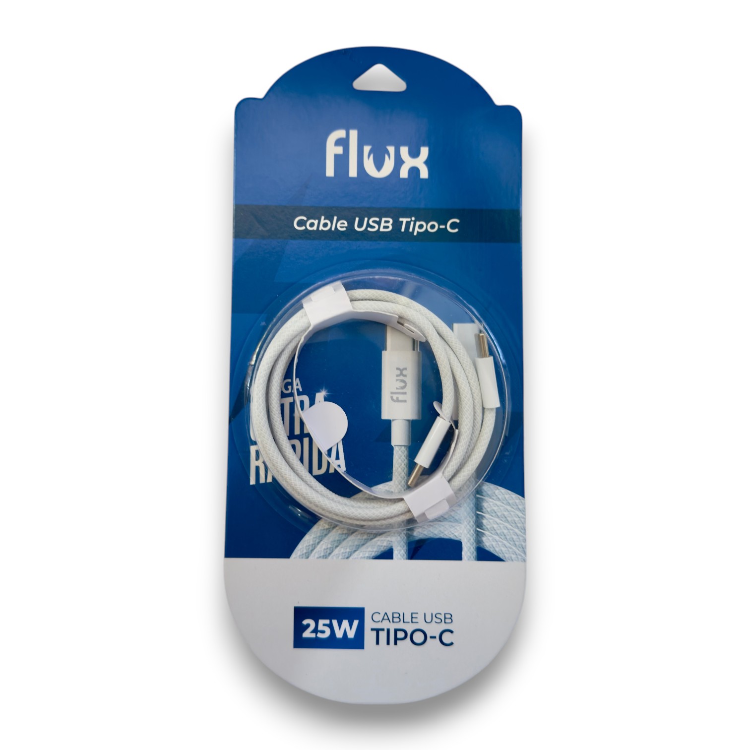 CABLE 1 M 25W TIPO C CARGA RAPIDA 2579