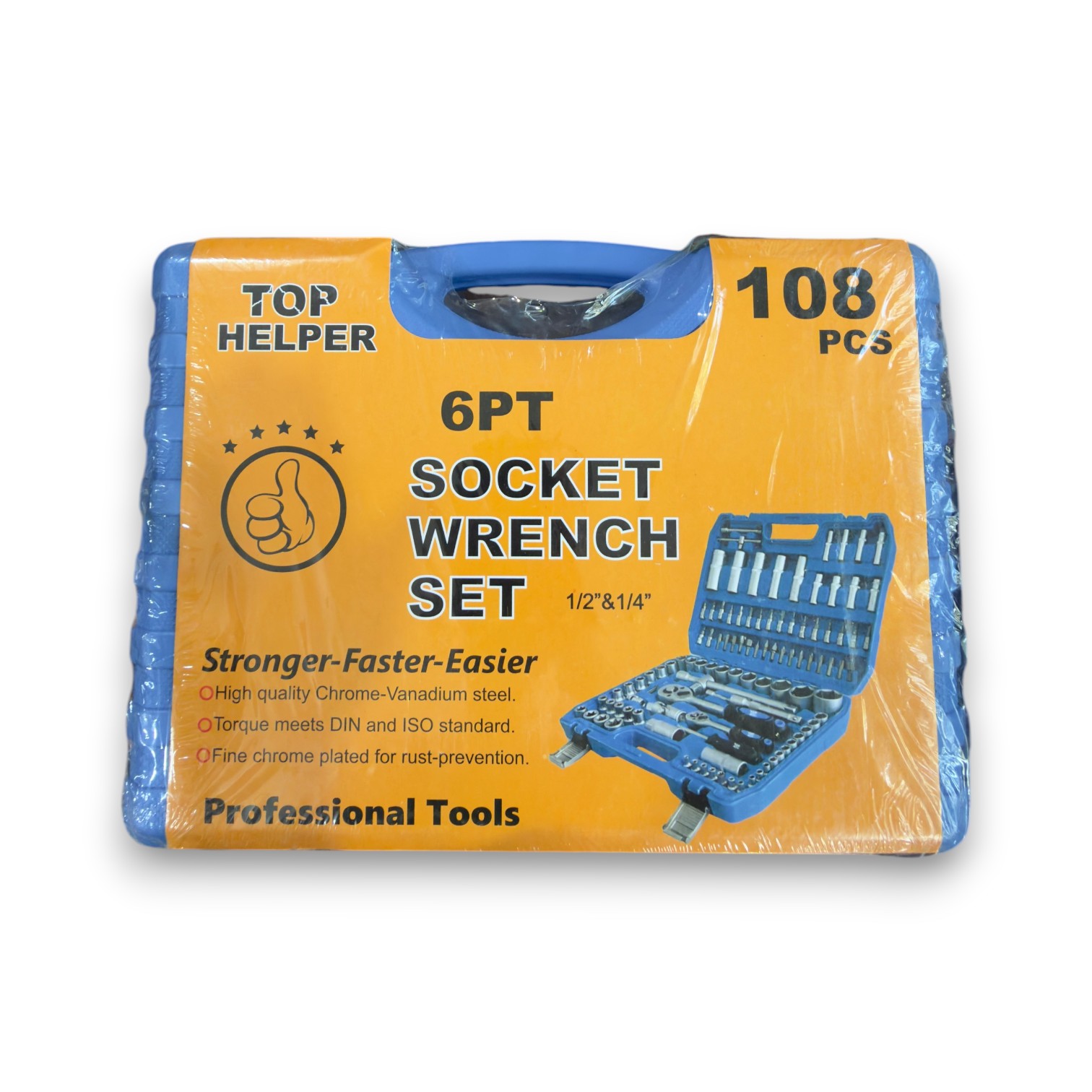 LLAVE TUBO 108 PIEZAS TOP HELPER TOP108