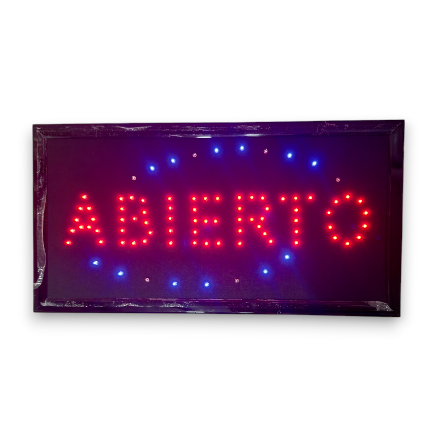 CARTEL LED "ABIERTO" ADBO-5