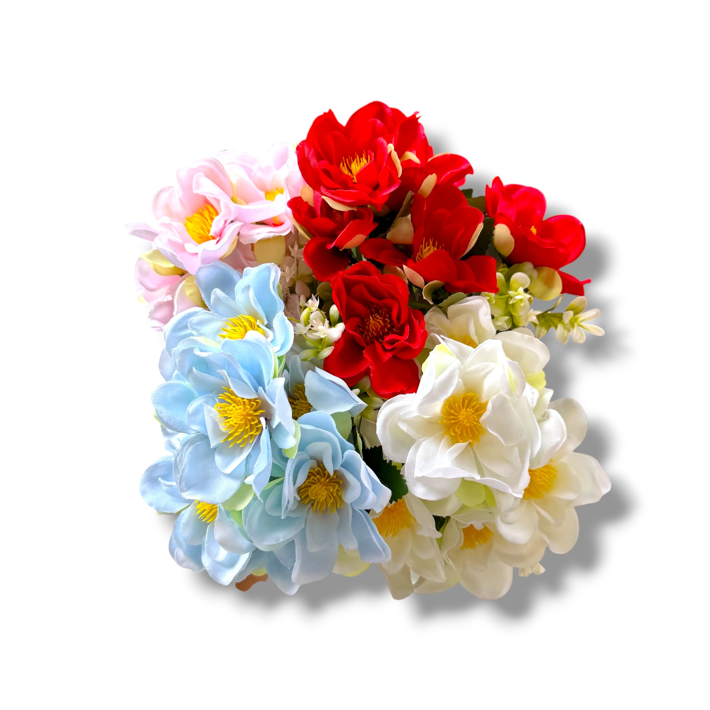 FLOR EN RAMILLETE GARDENIA GRANDES 30 CM