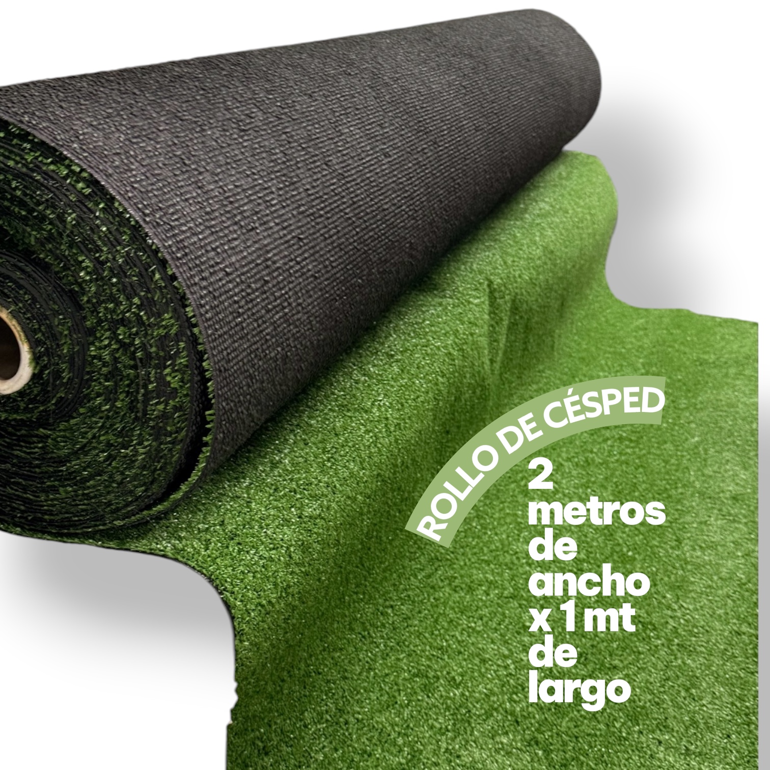 CESPED PASTO EN ROLLO 2 MTS DE ANCHO X 1 MT DE LARGO