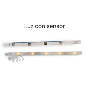 LUZ INTELIGENTE CON SENSOR RECARGARGABLE 80 CM