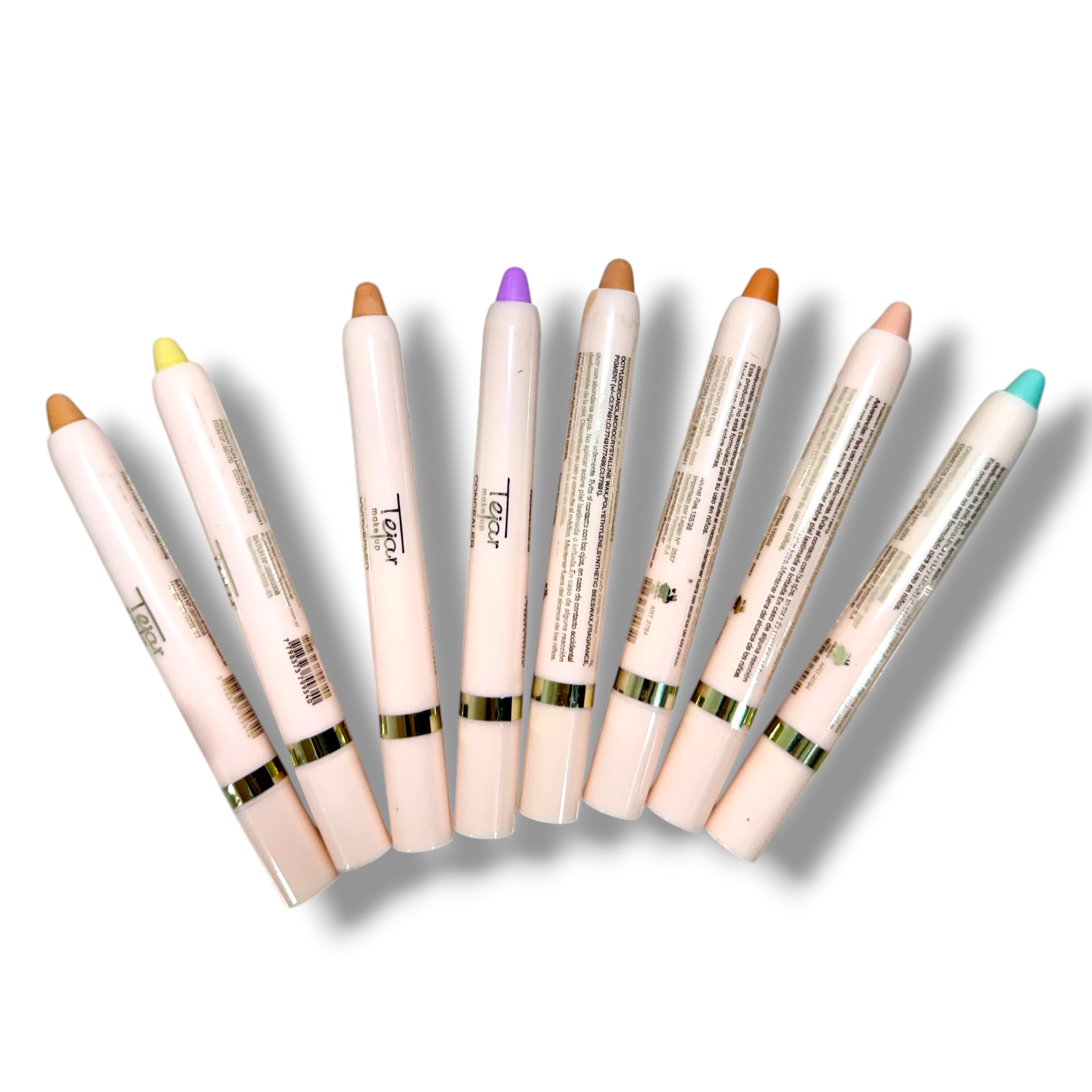 CORRECTOR DE OJERAS DE COLORES 2 G 2784